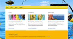 Desktop Screenshot of lunaseasports.com